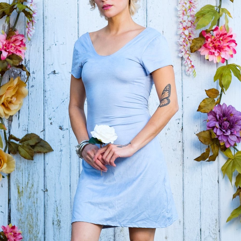 Reversible Suede Dress - Warrior Within Designs